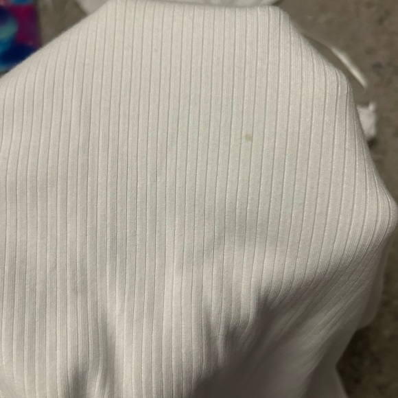 EUC Abercrombie Asymmetrical Cutout Knit Midi Dress Coverup size XSP - Picture 5 of 5